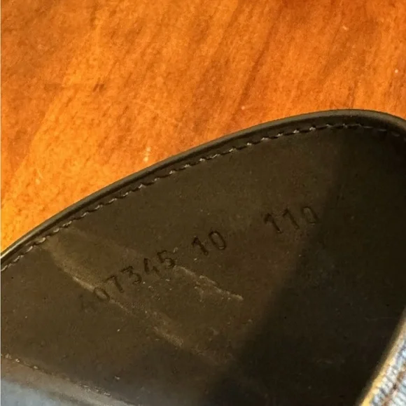 Gucci GG Supreme Black Tiger Print Slides/Sandals Size 10 Mens - Picture 3 of 4